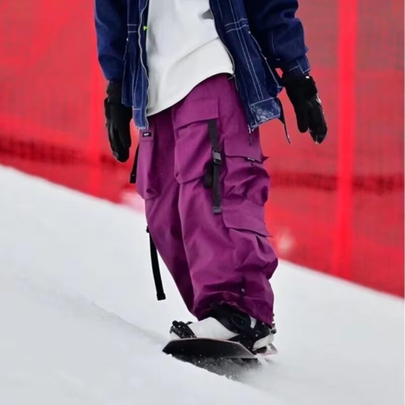 Ski Pants Manufacturer - Warm Thickened Polyester Waterproof Multi Colors