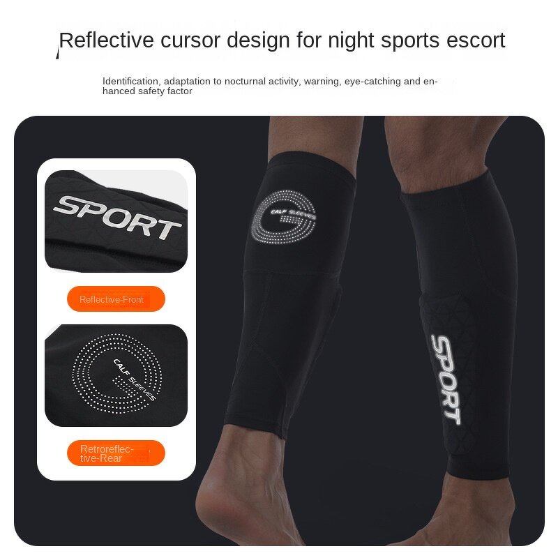 Soccer Shin Pad Factory - Anti-Collision Strapless Breathable Pads