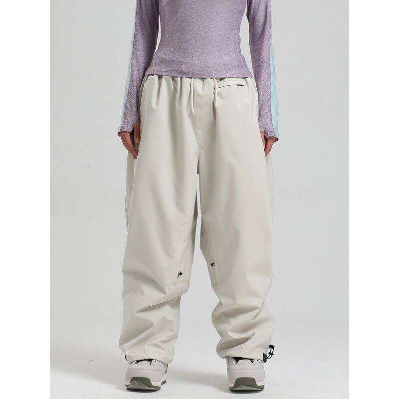Snowboard Pants Manufacturer - Loose Large Size Waterproof Polyester