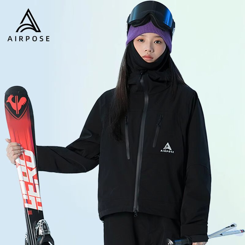 Ski Jacket Manufacturer - Women 3L Cropped Waterproof Insulated Petite