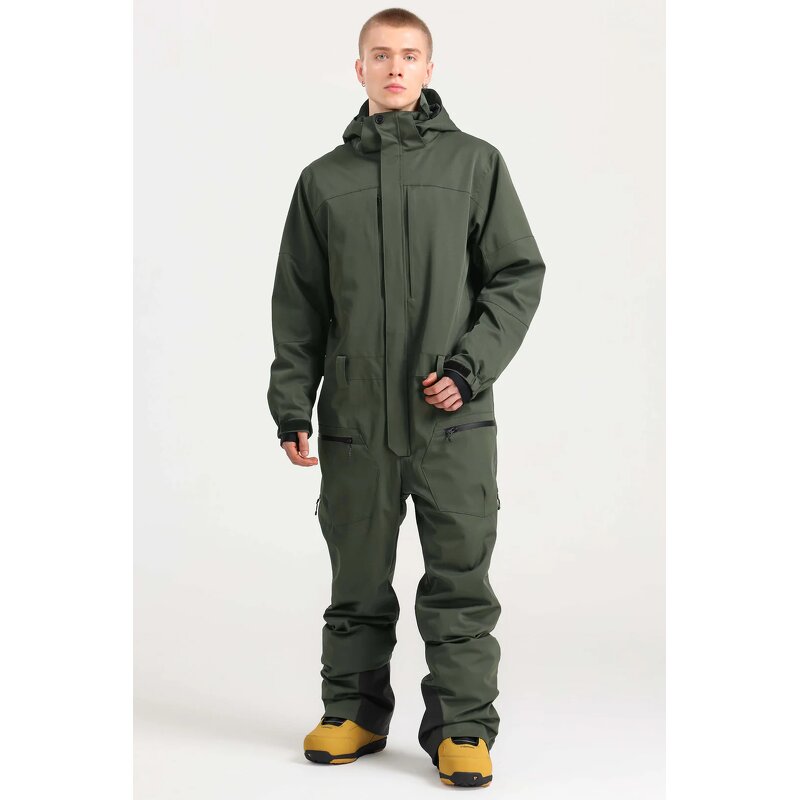 Ski Jumpsuit Manufacturer - Unisex Waterproof Windproof Thermal One-piece