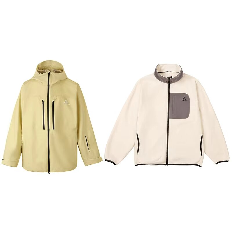 Ski Coat Manufacturer - 3LS Waterproof Windproof Detachable Unisex