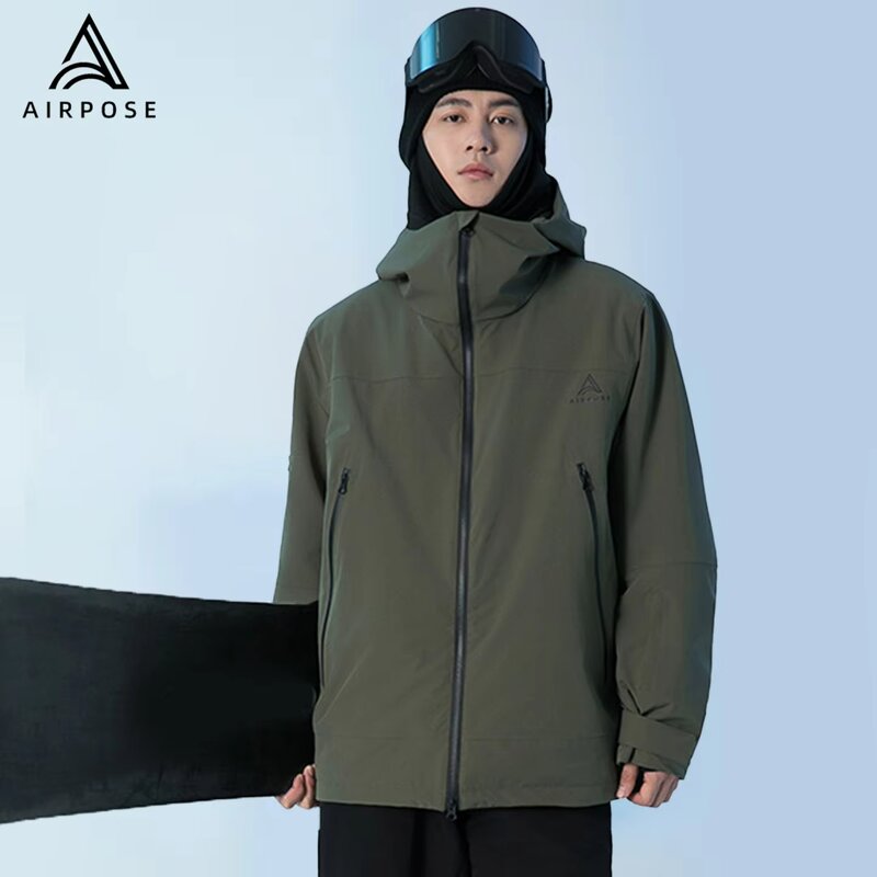 Ski Jacket Manufacturer - 3L Waterproof Windproof Hard Shell Loose