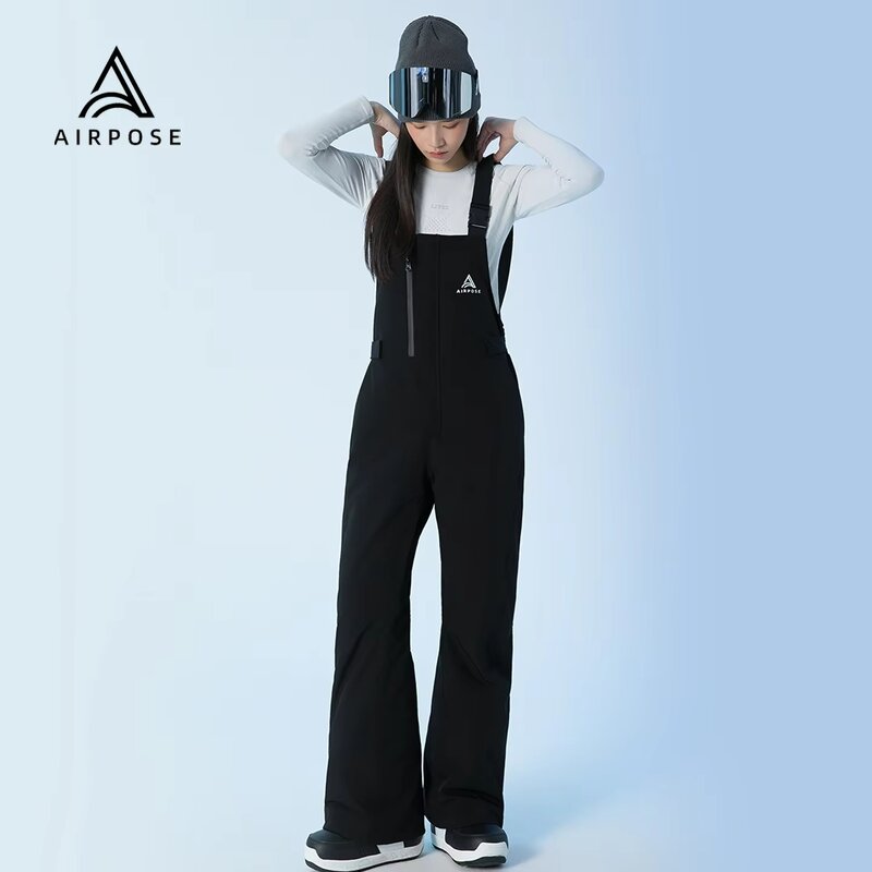 Bib Snow Pants Manufacturer - Unisex 3L Waterproof Windproof Loose