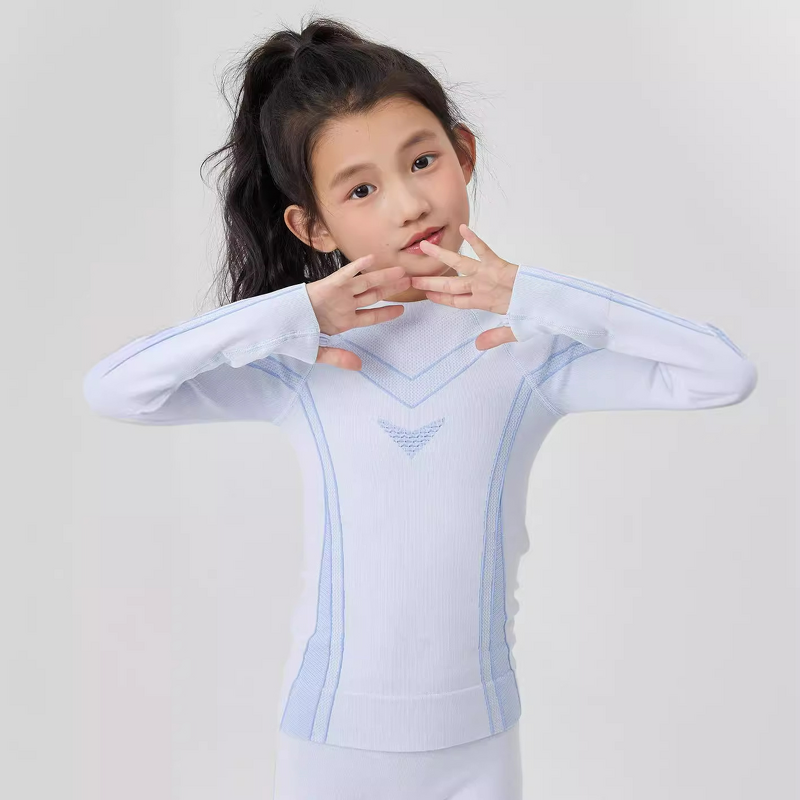 Ski Underwear Set Manufacturer - Kids Compression Fitness Gym Suit