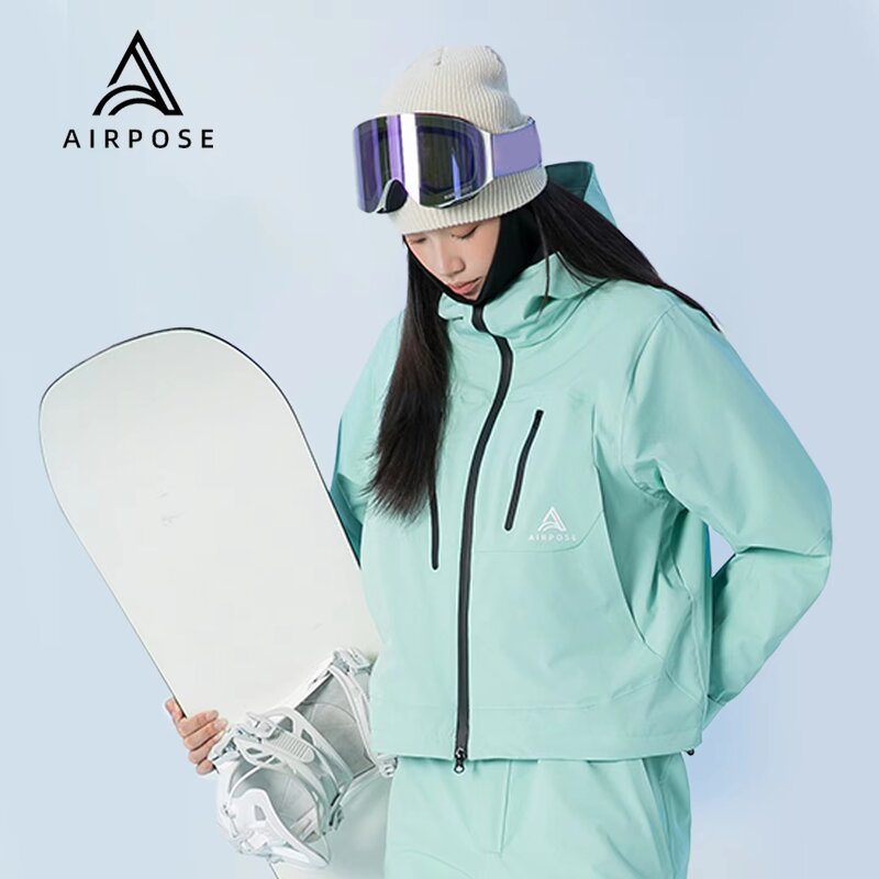 Ski Jacket Manufacturer - Women 3L Cropped Waterproof Insulated Petite