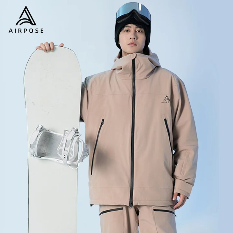 Ski Jacket Manufacturer - 3L Waterproof Windproof Hard Shell Loose