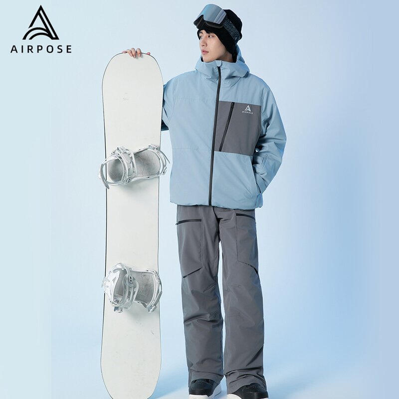 Ski Jacket Factory - Winter 3L Warm Thickened Loose Overcoats