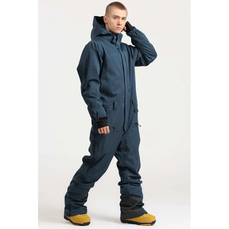 Ski Jumpsuit Manufacturer - Unisex Waterproof Windproof Thermal One-piece