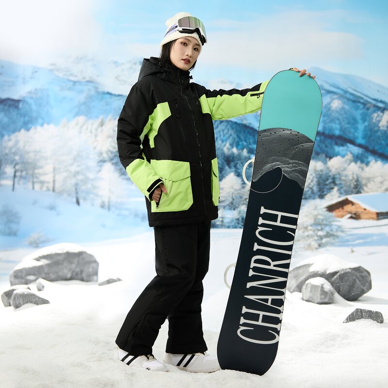 Snow Clothes Factory - New Men Women Windproof Waterproof Couple Suit