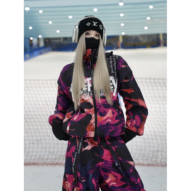 Ski Pants Manufacturer - Men Women Winter Windproof Waterproof Loose