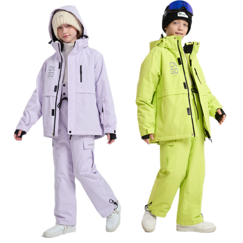 Ski Suit Set Factory - Winter Coat Pants Waterproof Kids Set