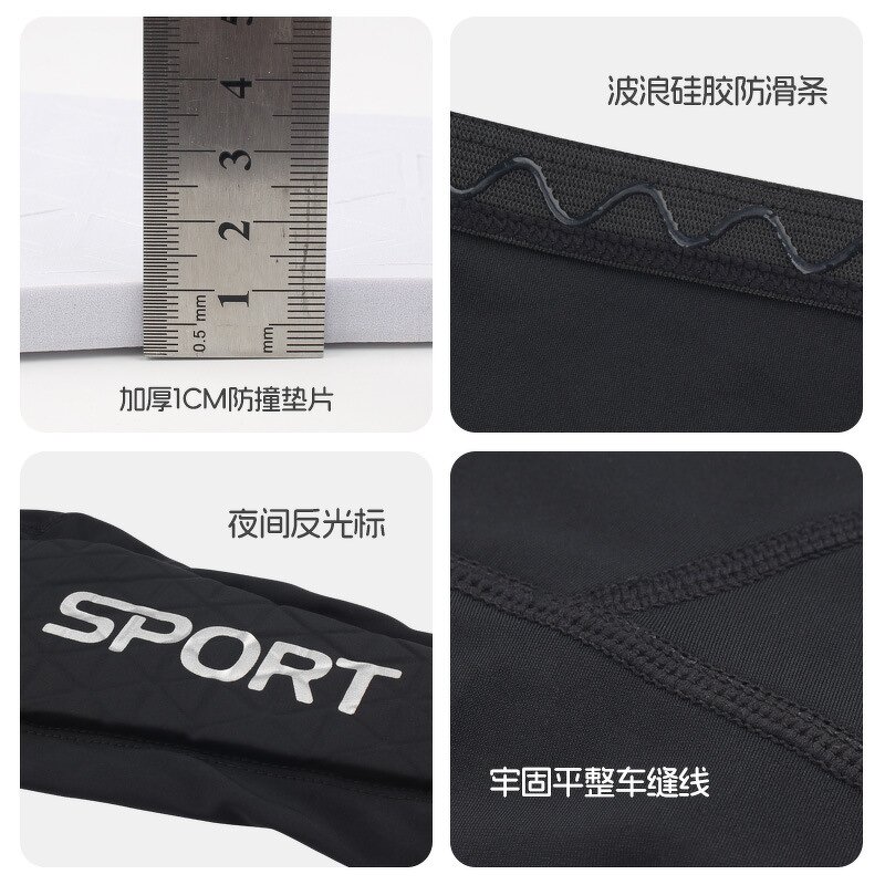 Soccer Shin Pad Factory - Anti-Collision Strapless Breathable Pads