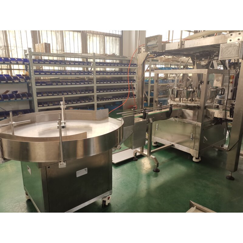 Rotary Table Factory - High Speed Plastic Bottles Feeding