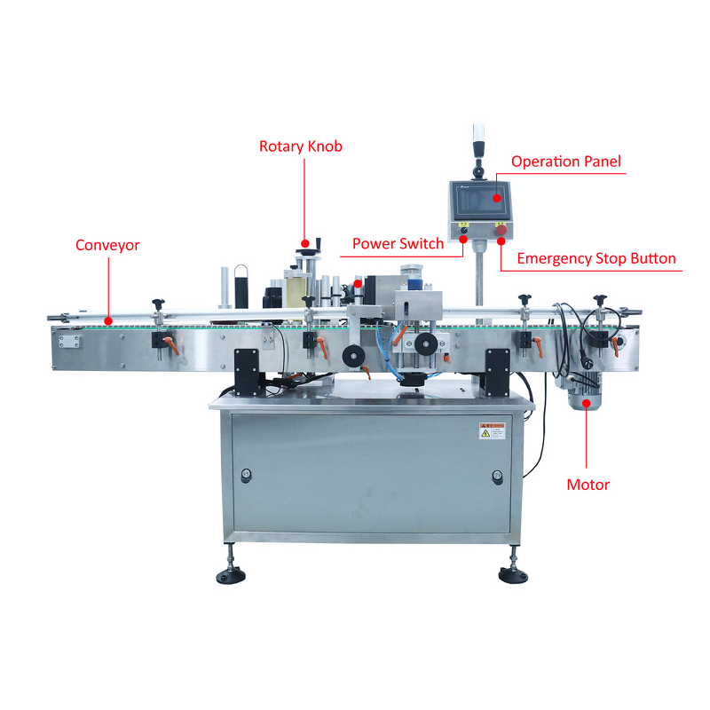 Labeling Machine Factory - Automatic 1/2/3 Sides Round Square