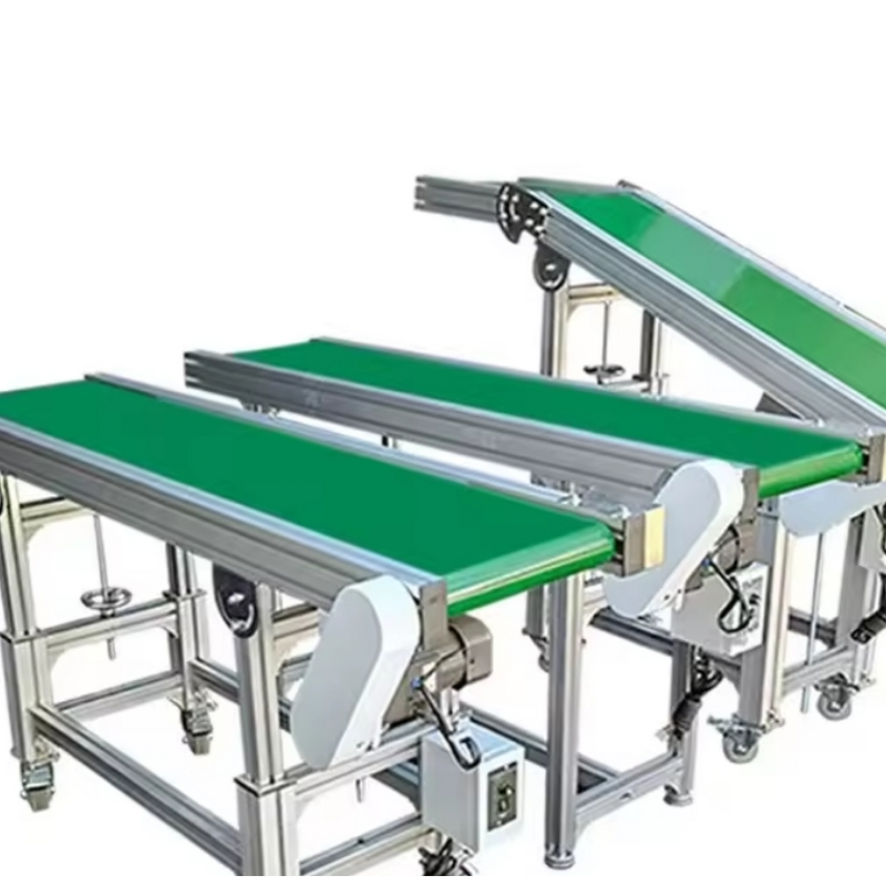 Belt Conveyor Supplier - PVC PU Fruit Conveyor with Brake