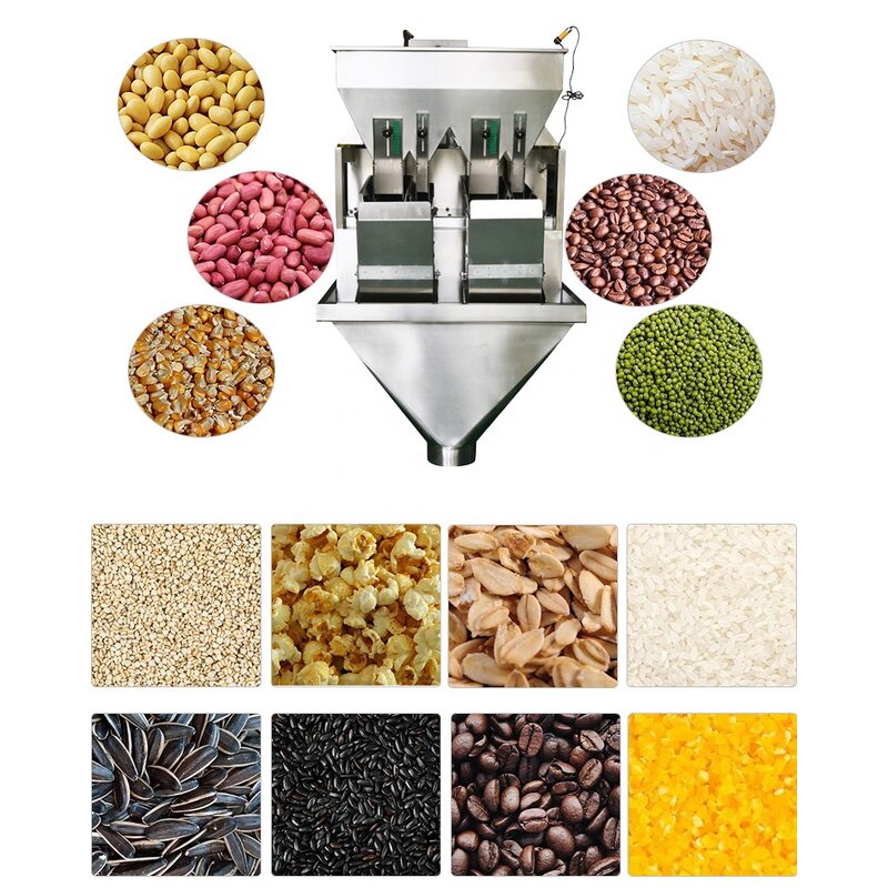 Linear Weigher Factory - 2 Head 8L/15L Rice Bean Weigher