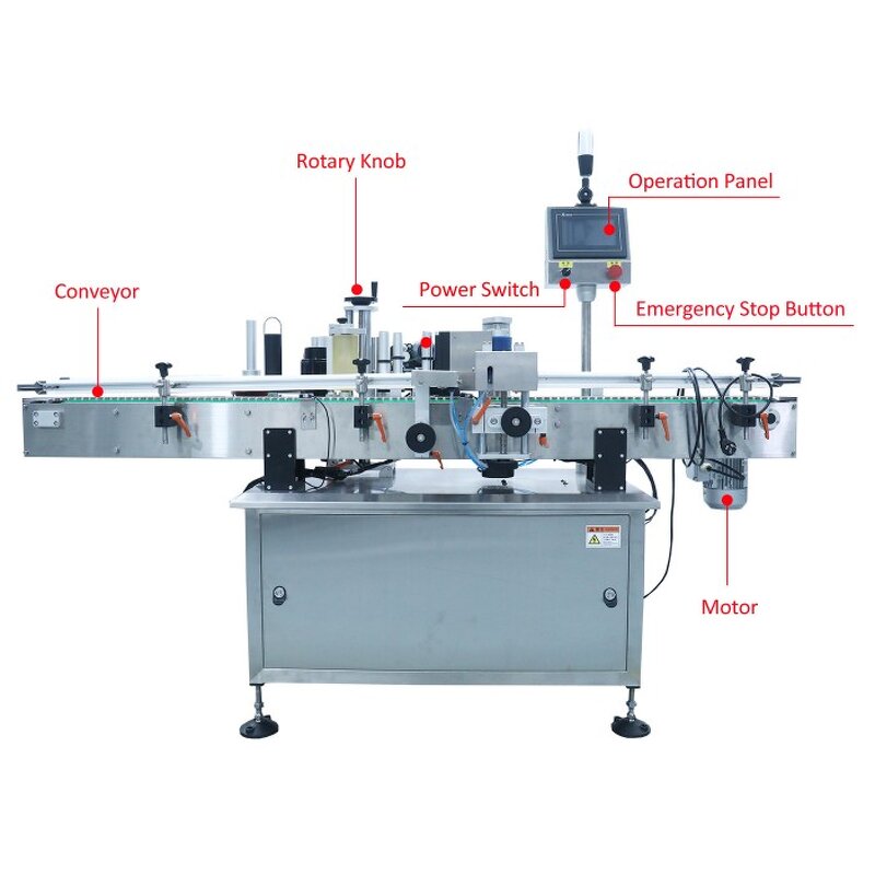 Labeling Machine Factory - Automatic Label with Date Coding