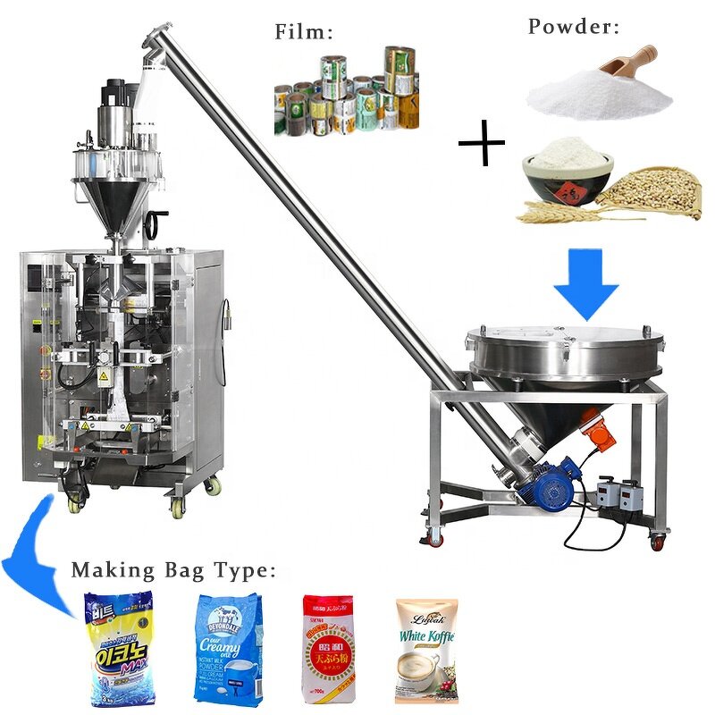 Packaging Machine Factory - Automatic Vertical Wheat Flour 1kg