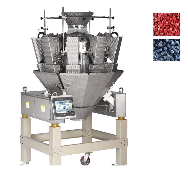 Multihead Weigher Factory - 14 Head Frozen Strawberry Weigher
