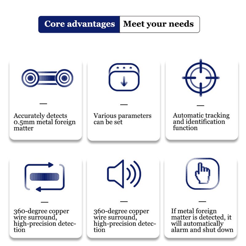 Metal Detector Manufacturer - High Sensitivity Frozen Food