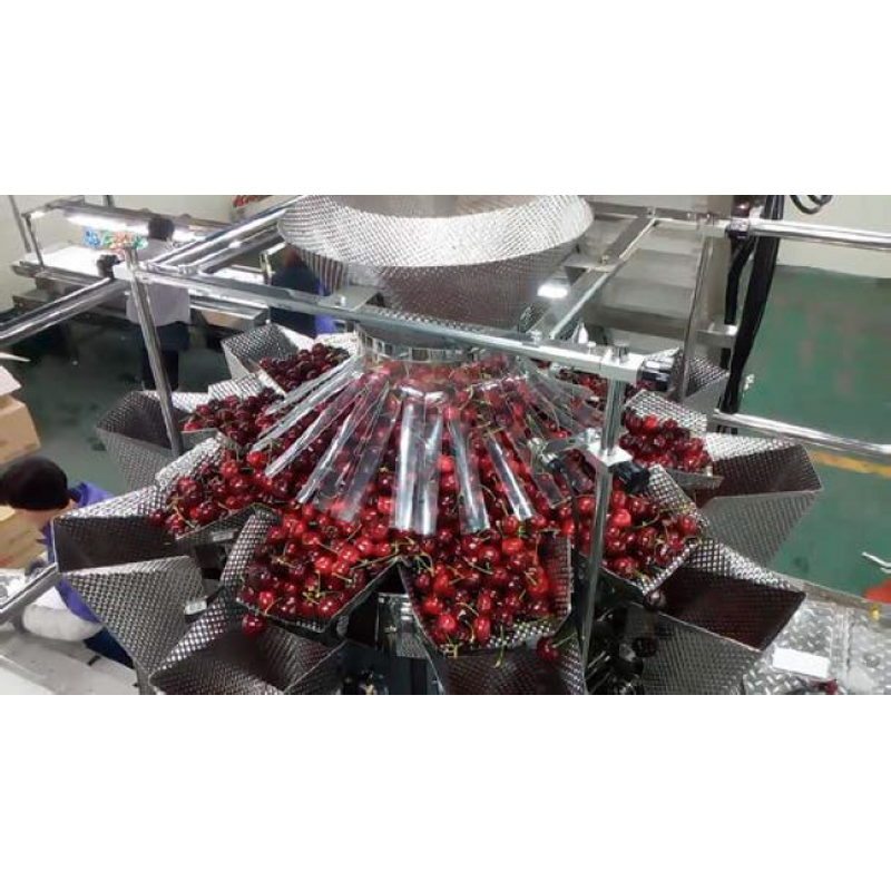 Packing Machine Manufacturer - Fruit Punnet Filling Weigher