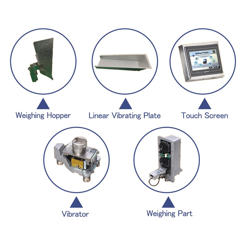 Linear Weigher Factory - 2 Head 8L/15L Rice Bean Weigher