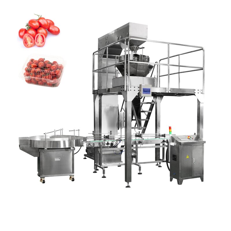 Packaging Machine Factory - Automatic Cherry Tomato Clamshell