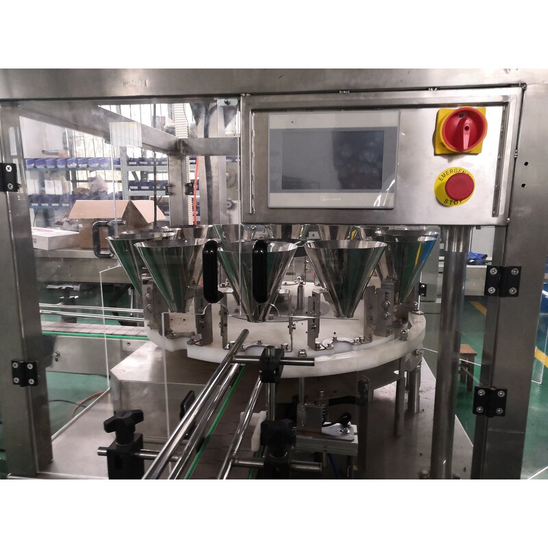 Packaging Machine Manufacturer - Automatic Rotary Weighing Can