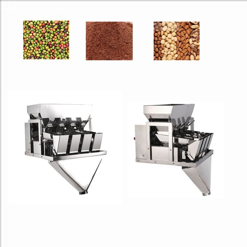 Linear Weigher Supplier - 4 Head Grain Coffee Powder Filling