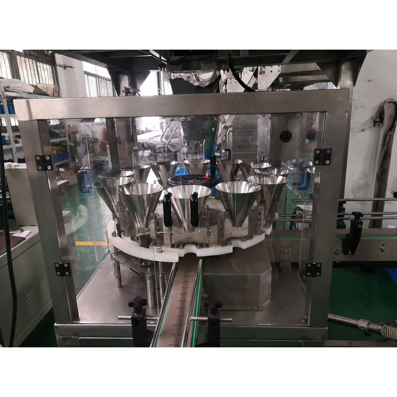 Packaging Machine Manufacturer - Automatic Rotary Weighing Can