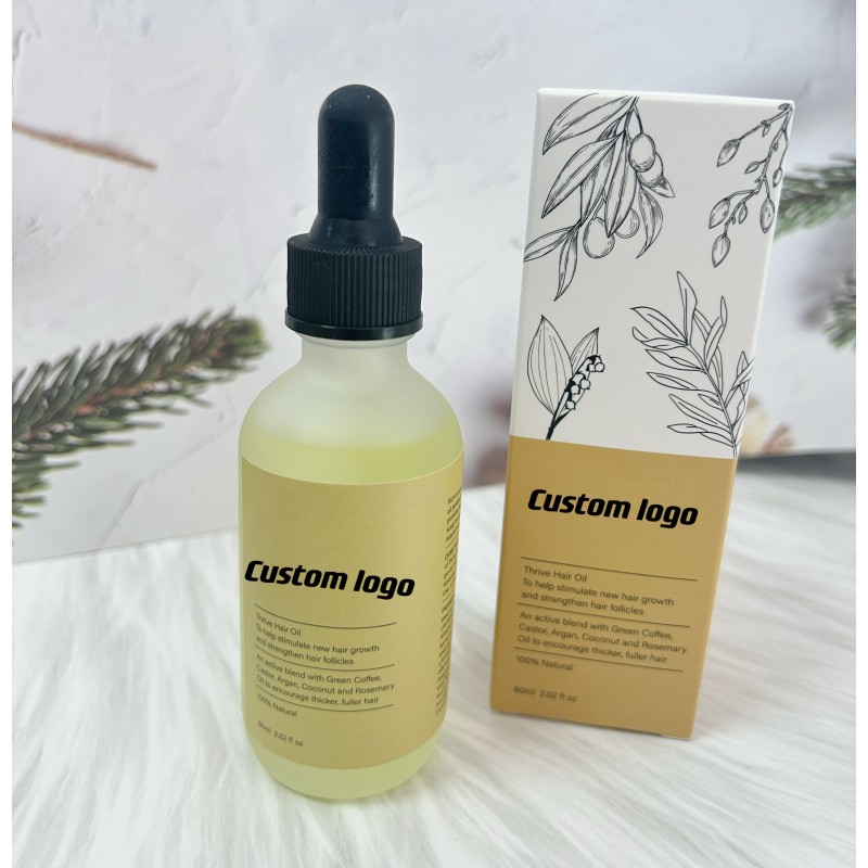 Hair Oil Factory - OEM Castor Coconut Rosemary Anti Hair Loss