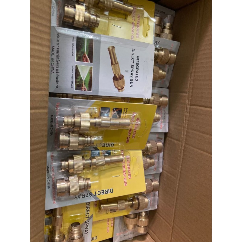 Hose Nozzle Factory - Landora 3/4" Brass Adjustable Spray Gun