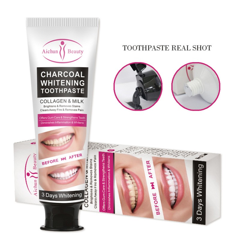 Toothpaste Manufacturer - OEM Bamboo Charcoal Whitening Gel Care