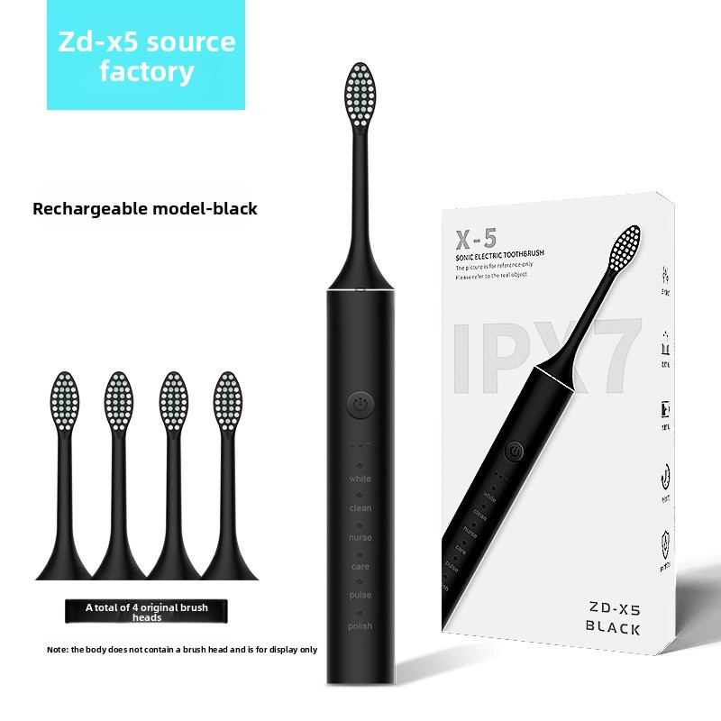 Electric Toothbrush Manufacturer - X5 Waterproof Rechargeable Soft Brush