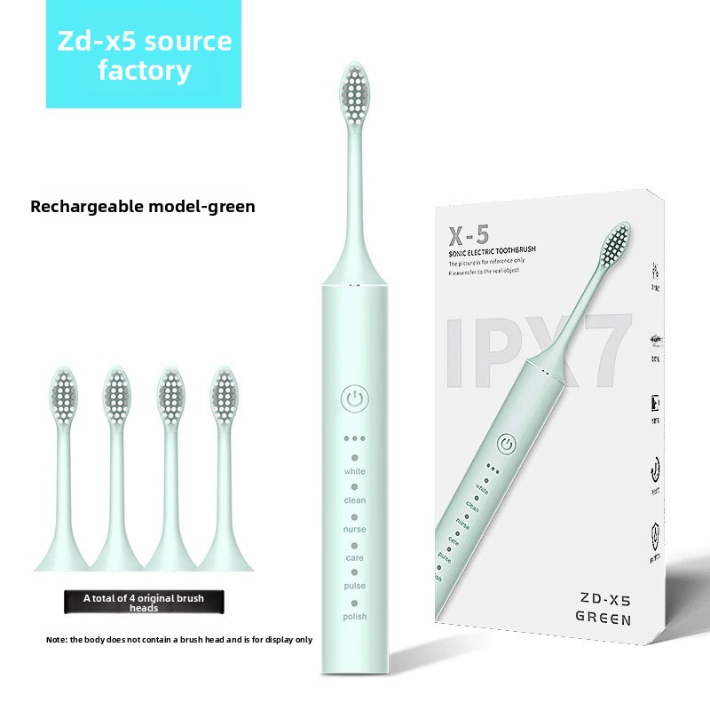 Electric Toothbrush Manufacturer - X5 Waterproof Rechargeable Soft Brush