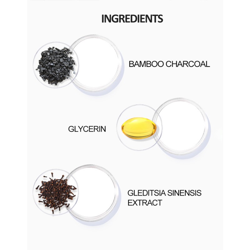 Shampoo Soap Factory - OEM Natural Bamboo Charcoal Refreshing Nourishing