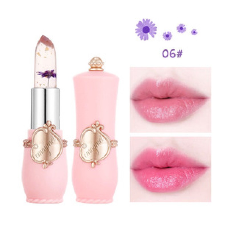 Lipstick Jelly Manufacturer - Emaymei Dried Flower Gold Foil Color-Changing