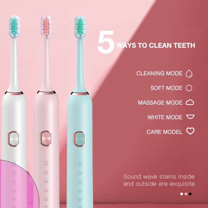 Electric Toothbrush Factory - Hot Sale Sonic with 2 Brush Heads