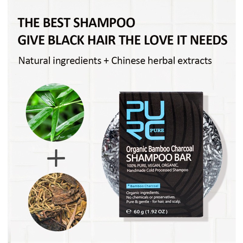 Shampoo Soap Factory - OEM Natural Bamboo Charcoal Refreshing Nourishing