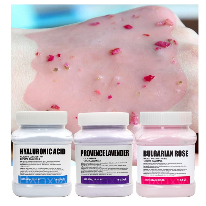 Jelly Mask Powder Manufacturer - Organic SPA Rubber Rose Lightening