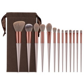 Makeup Brush Set Factory - LOW MOQ Custom LOGO 13pcs Professional