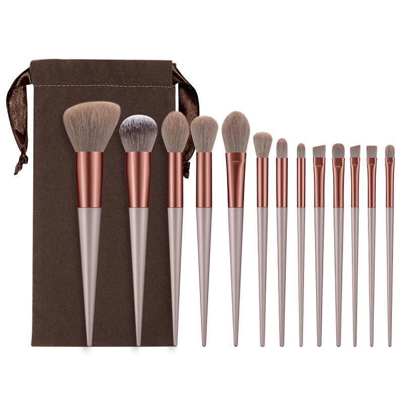 Makeup Brush Set Factory - LOW MOQ Custom LOGO 13pcs Professional