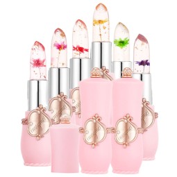 Lipstick Jelly Manufacturer - Emaymei Dried Flower Gold Foil Color-Changing