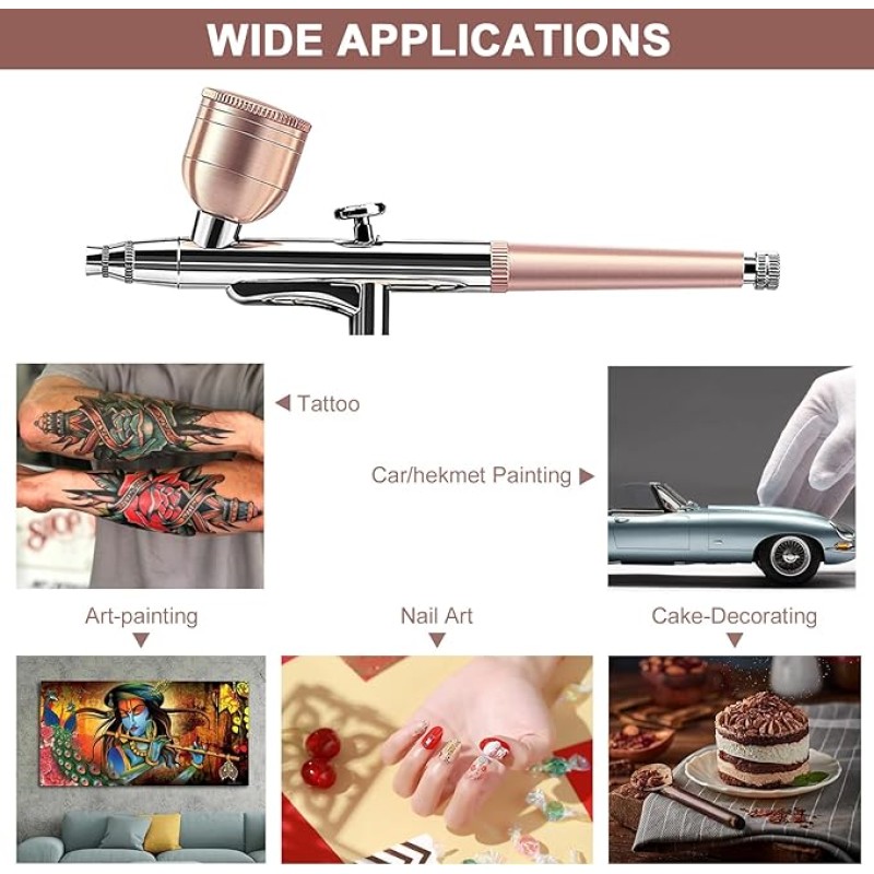 Airbrush Compressor Factory - Portable 30PSI Cordless Automatic for Makeup