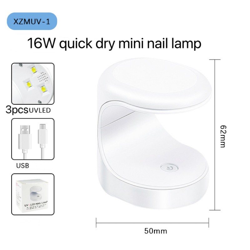 Mini Nail Lamp Factory - Home Use 16W UV LED Fast Drying USB
