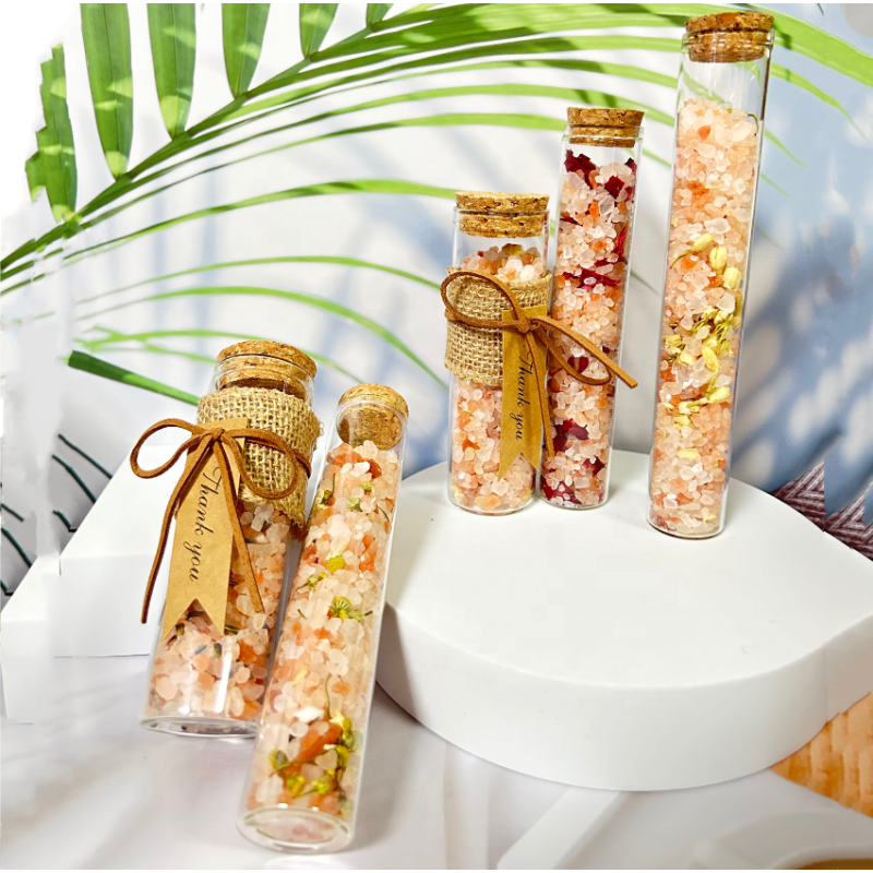 Bath Salt Manufacturer - Landora Wholesale Luxury Bath Crystal Flower