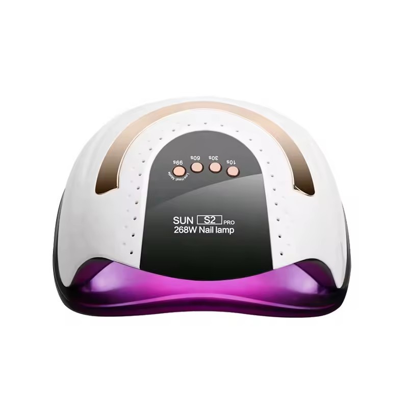 UV LED Nail Lamp Factory - Sun S2 Pro 268W Fast Curing with Handle