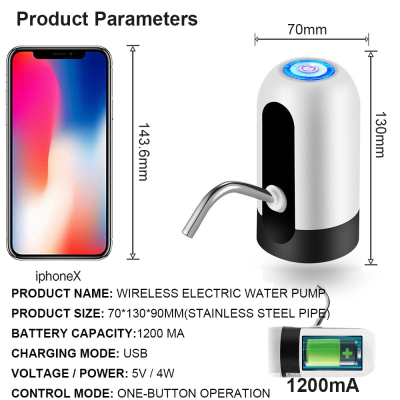 Water Dispenser Manufacturer - OEM Landora Free Sample USB Rechargeable