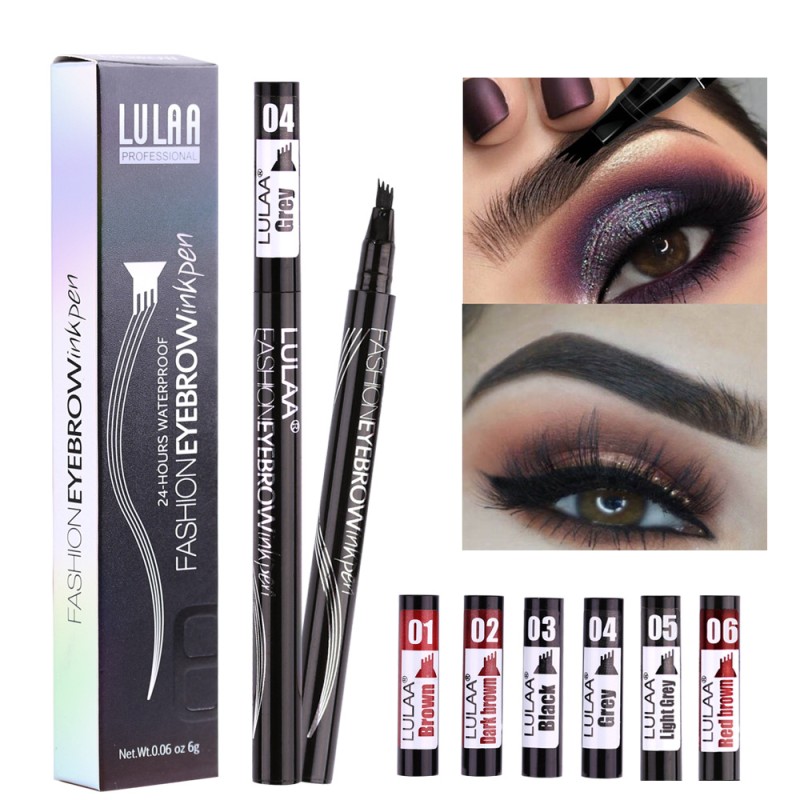 Eyebrow Pencil Factory - Waterproof Natural Fork Tip Long Lasting
